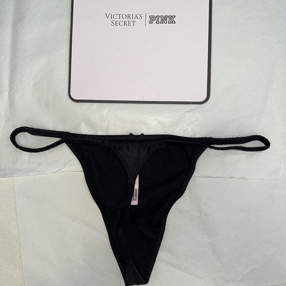 (L) Victoria's Secret Rhinestones Star VString Panty - Picture 8 of 14